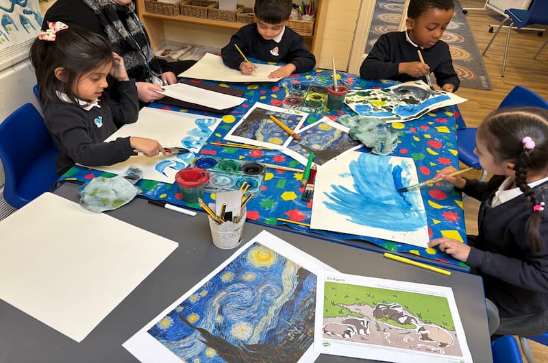 Header image for St James CE Primary highlights SEND practice and inclusive education